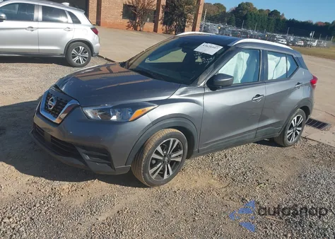 2020 Nissan Kicks Sv Xtronic Cvt from USA, damaged, VIN 3N1CP5CV2LL490979